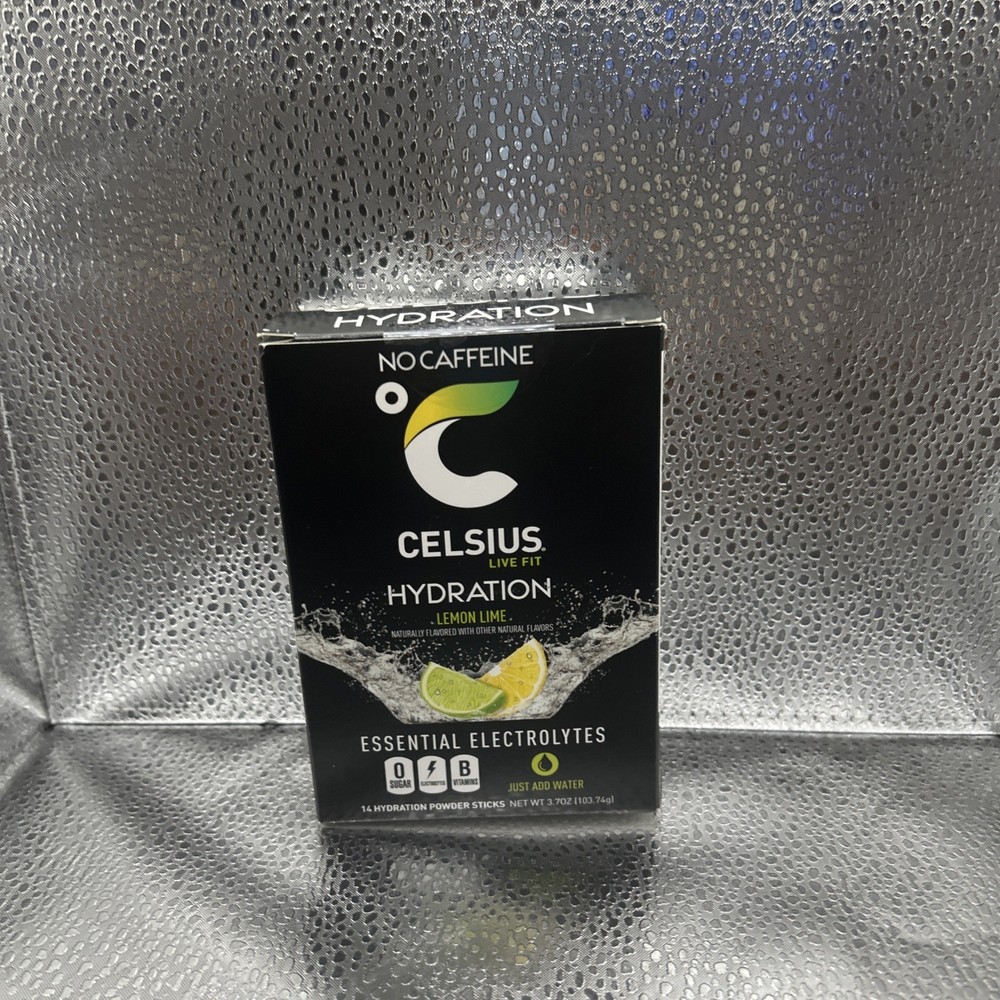 Celsius Sugar-Free Electrolyte Hydration Pack - Lemon Lime caffeine free