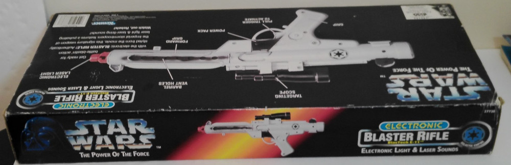 Star Wars STORMTROOPER Electronic Blaster Rifle BlasTech E-11 Galactic MISB