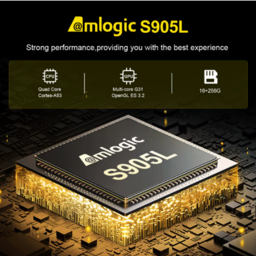Velec Smart TV Box Android 16 16+256GB 4K Video Decoding High-End Streaming