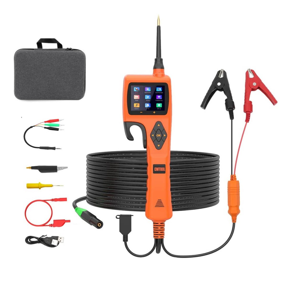 12V 24V Car Power AVOmeter Circuit Probe Tester Electrical System Analyzer Kit