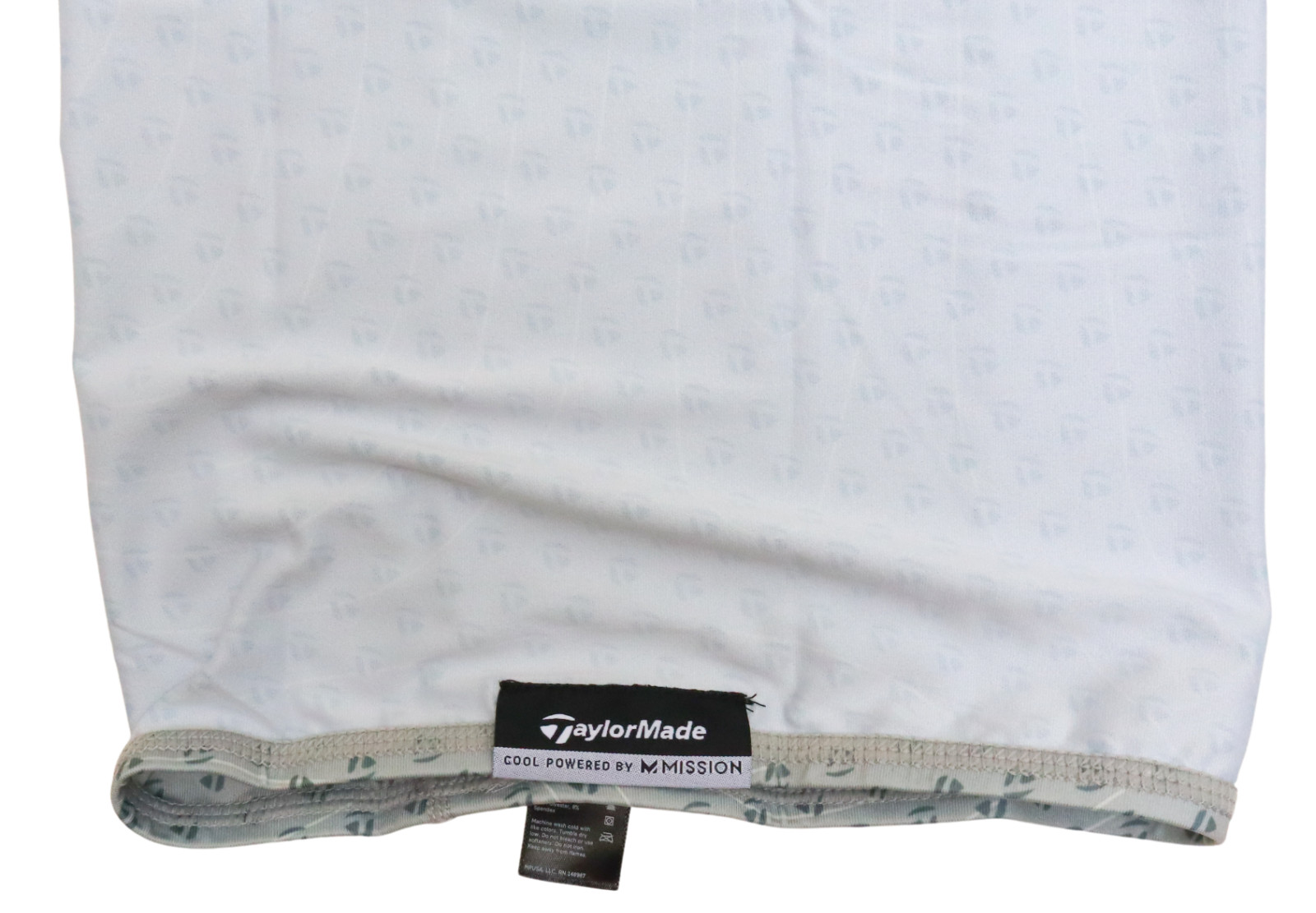 TaylorMade Cool Mission Gray Neck Gaiter – 10x21” All-Over Print