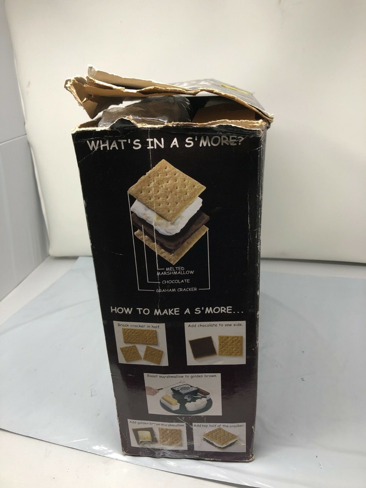 S'MORES MAKER by HOFFRITZ (LARGER SQUARE HEATING SURFACE )