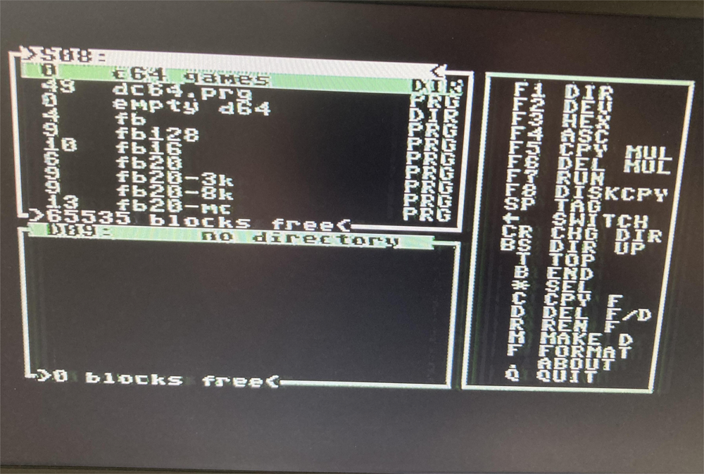 Commodore 64 MicroSD Card Reader (SD2IEC) Powered by Cassette Port C64