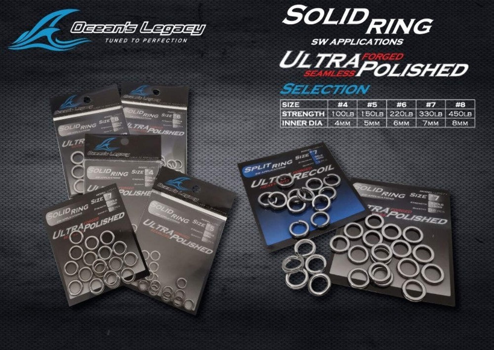 OCEANS LEGACY ULTRA POLISHED SOLID RINGS