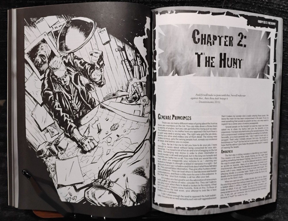 Hunter Book: Avenger (2000) Hunter The Reckoning RPG White Wolf