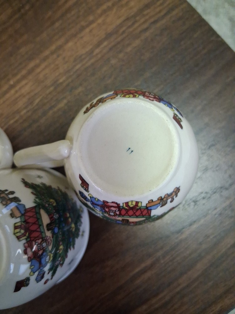 2 Nikko Miniature Coffee Cups
