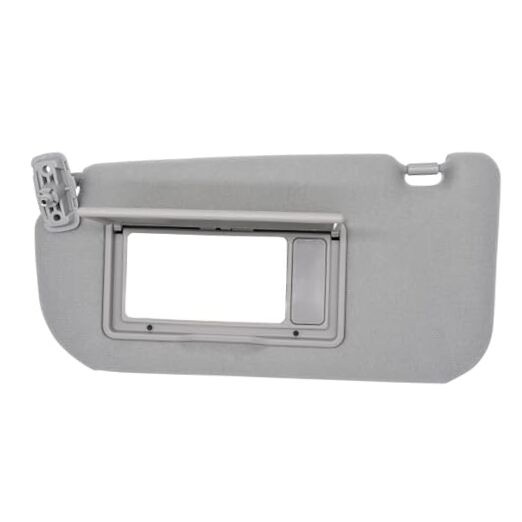 Left Driver Side Sun Visor Replacement Compatible with KIA Gray(Driver Side)