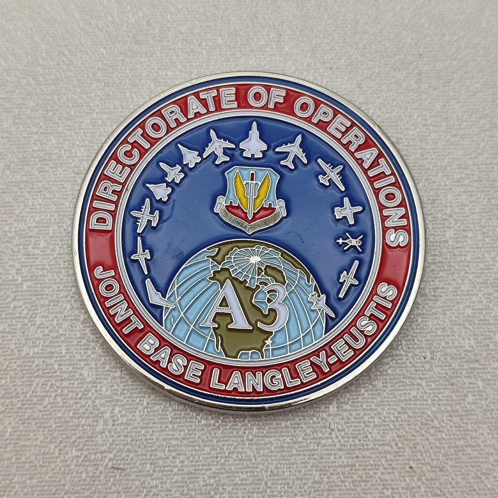 Hq Acc/A35 Future Operations Division Challenge Coin