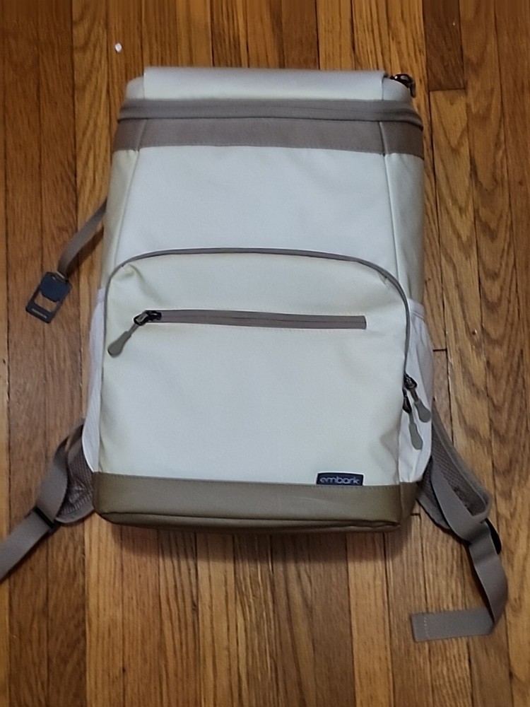 Soft Sided 18qt Backpack Cooler Tan - Embark