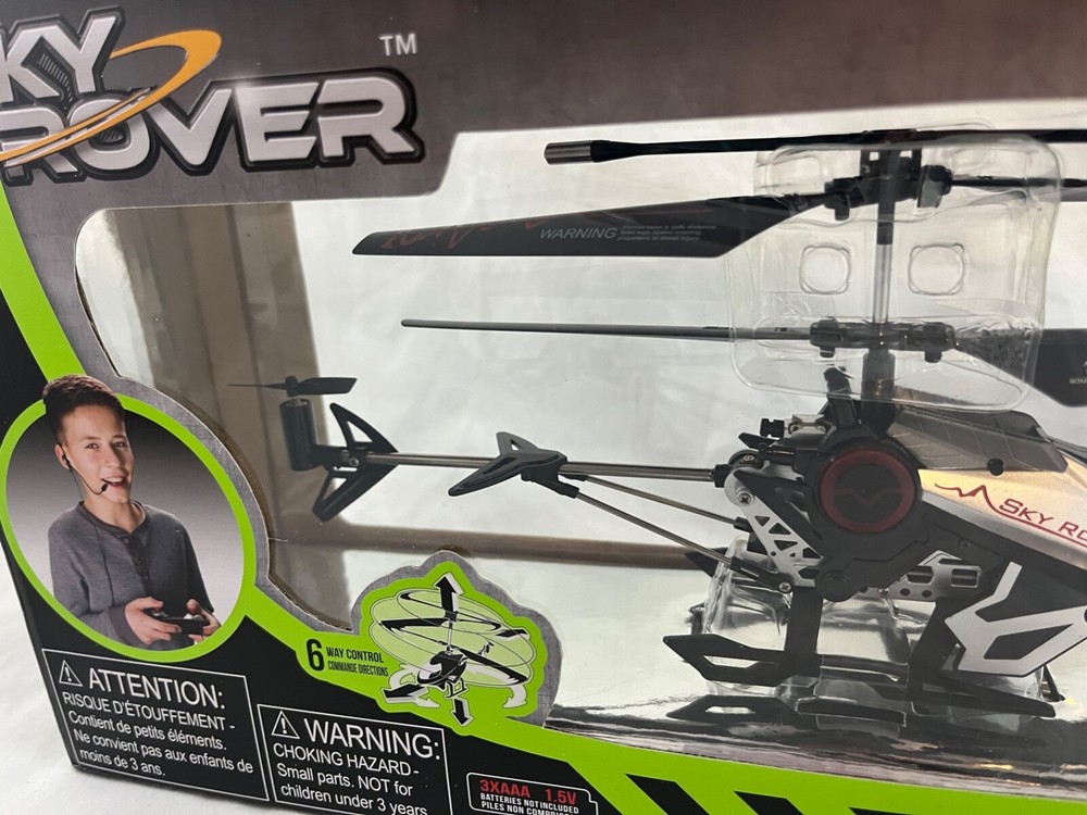 RC - Helicopter - SKY ROVER - Voice Command - NEW
