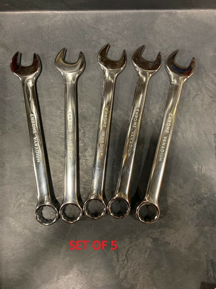 (5 PACK) 12-POINT 7/8" COMBINATION WRENCHES TAB CW-7/8