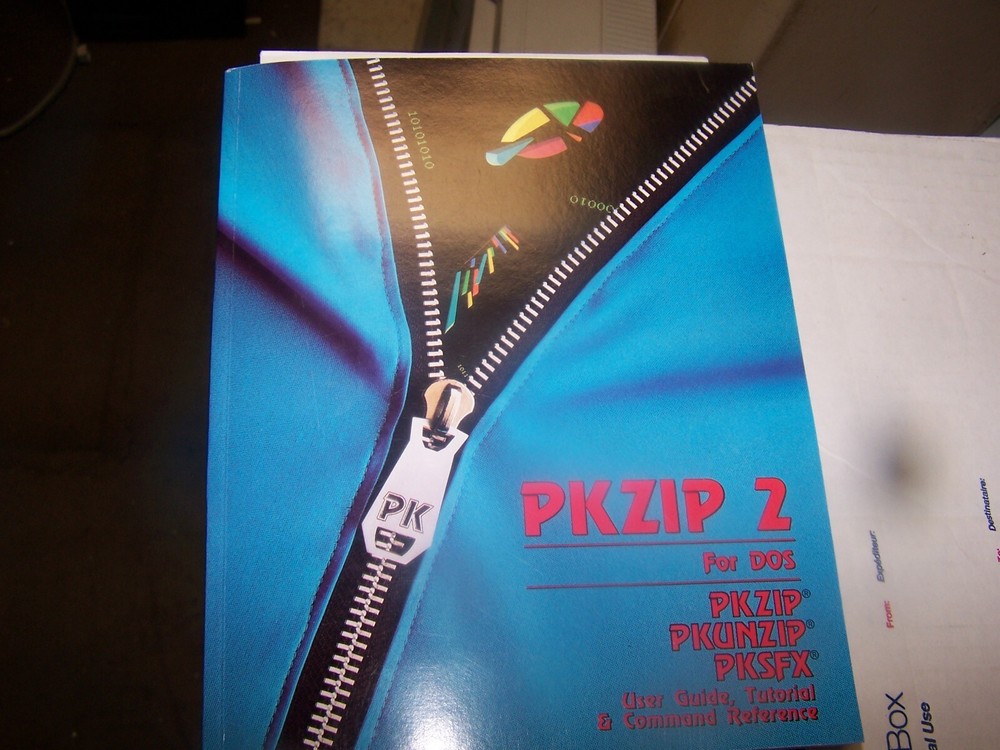 Vintage PKZIP 2 for DOS on 3.5" Disk