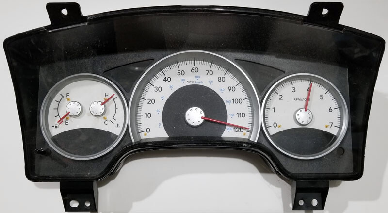 2005 2006 DODGE DAKOTA DURANGO INSt CLUSTER SOFTWARE & ODOMETER CALIBRATION