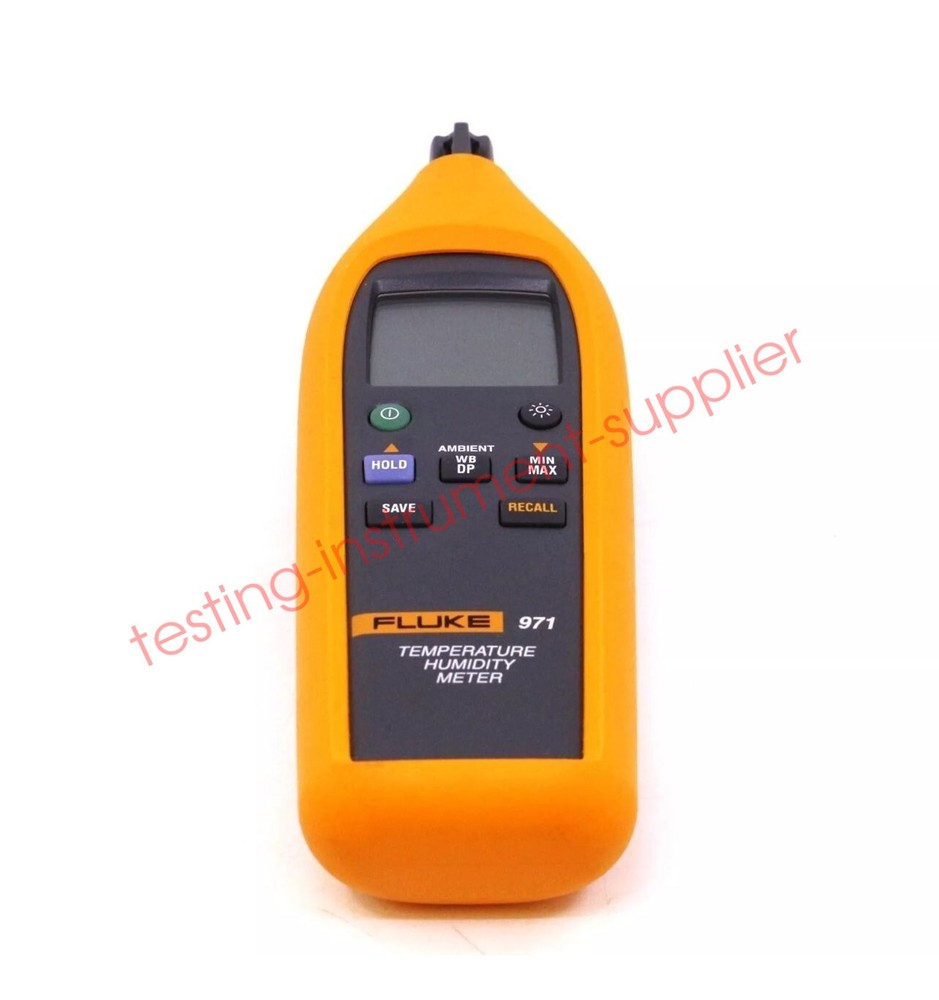 Fluke 971 Temperature Humidity Meter Quick-response Capacitance Sensor IAQ