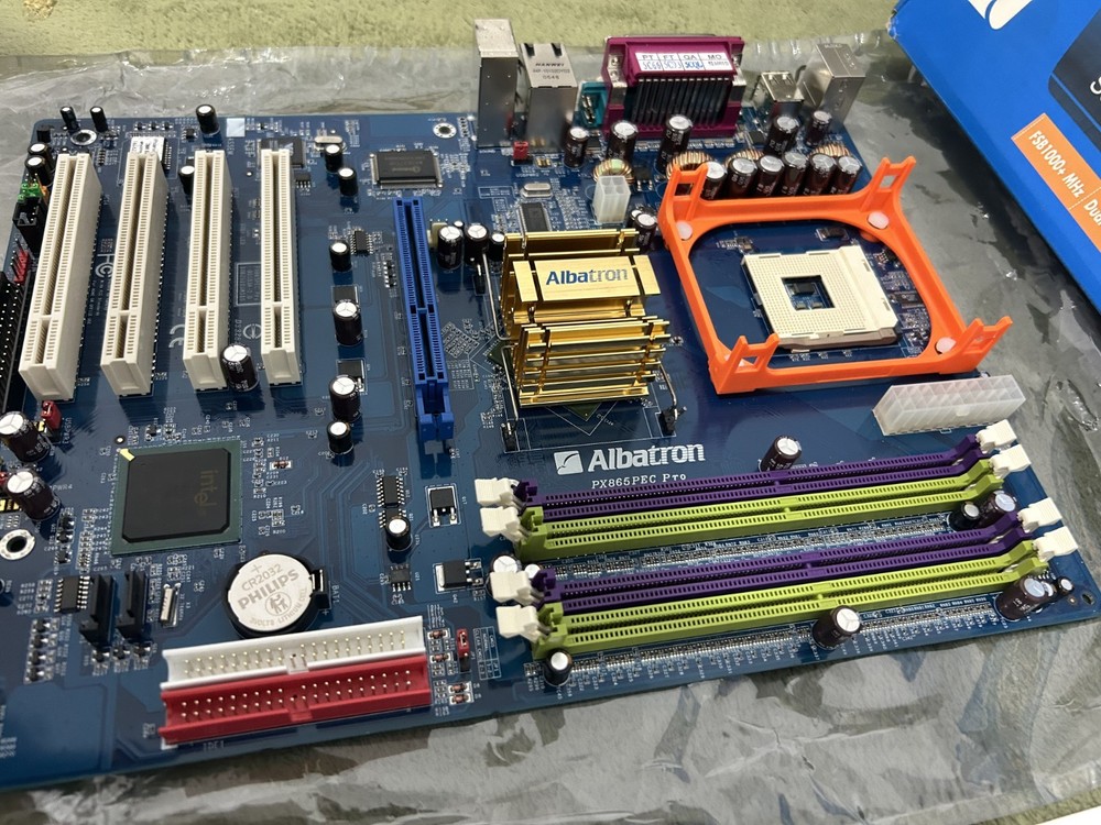 Albatron PX865PEC PRO - special socket 478 P4, boxed - tested!