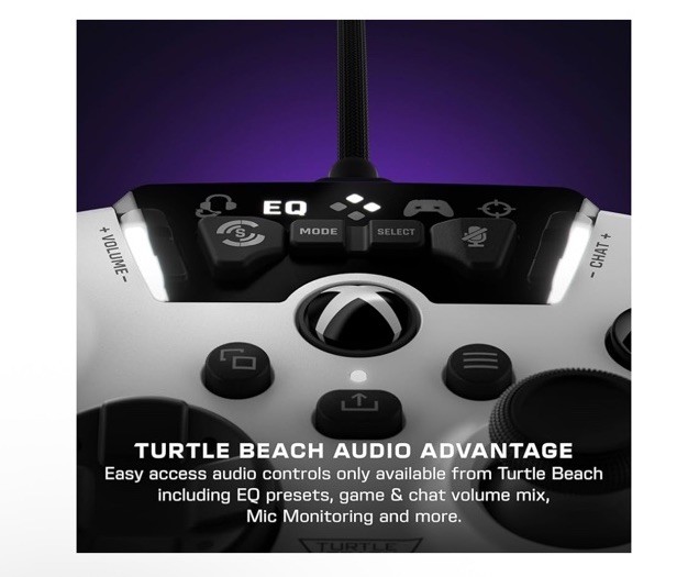 Turtle Beach Recon Wired Controller Xbox Series X|S One & PC White FAST SHIPPING