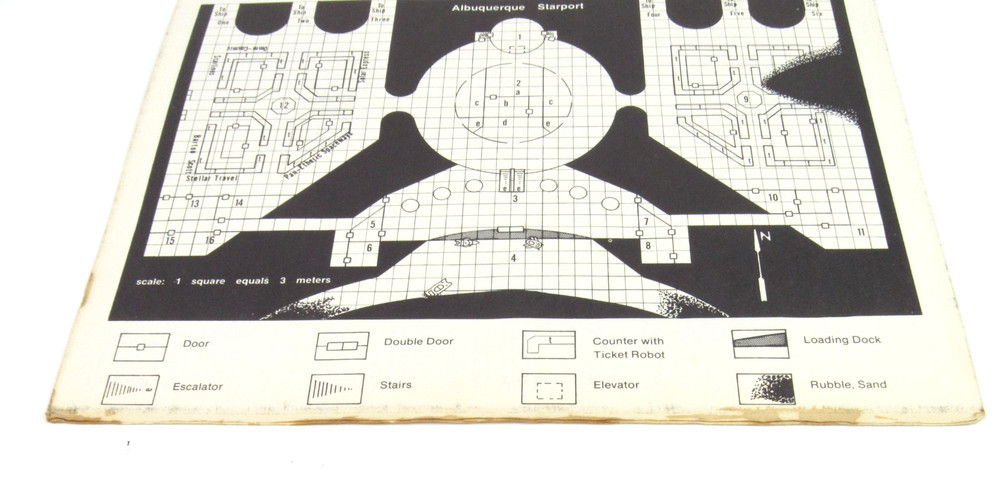 Gamma World Referee's Screen & Mini-Module 1981 TSR6501 Original