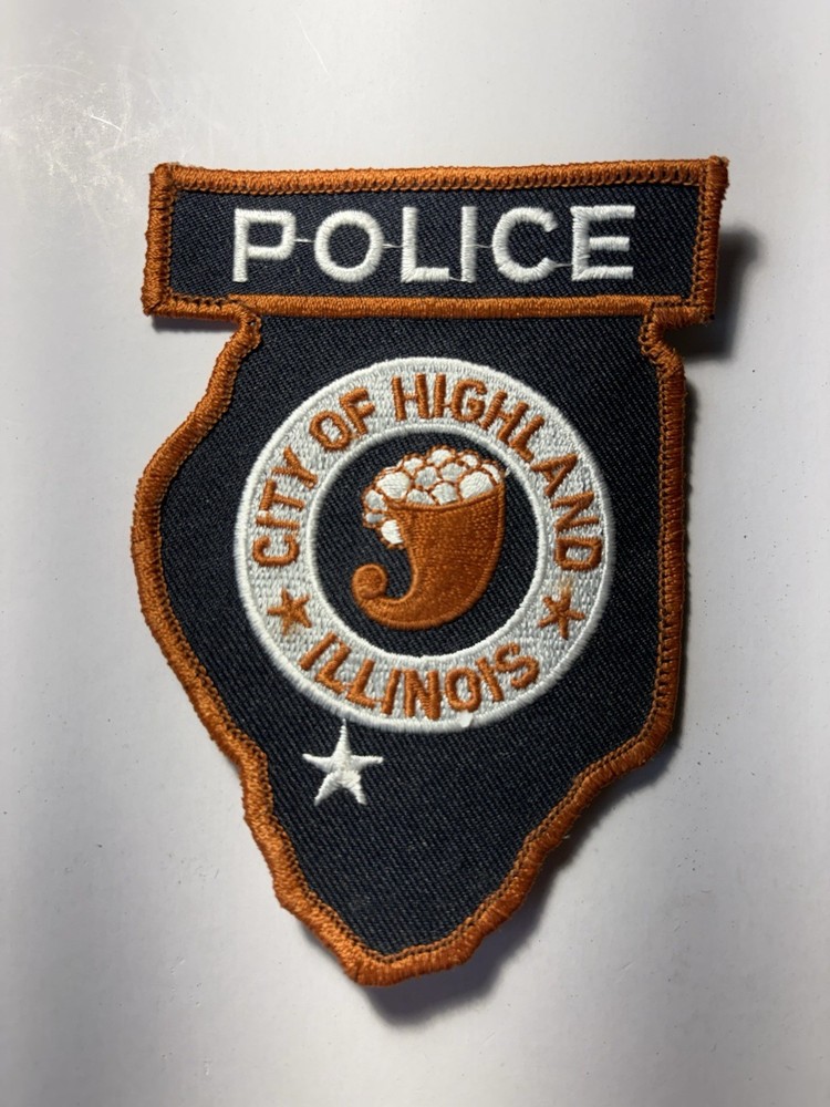 Highland Illinois Police Patch