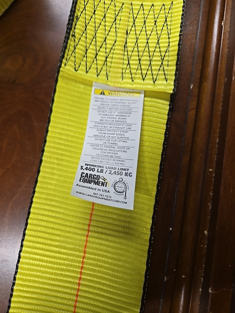 Roll Off Tie Down Straps