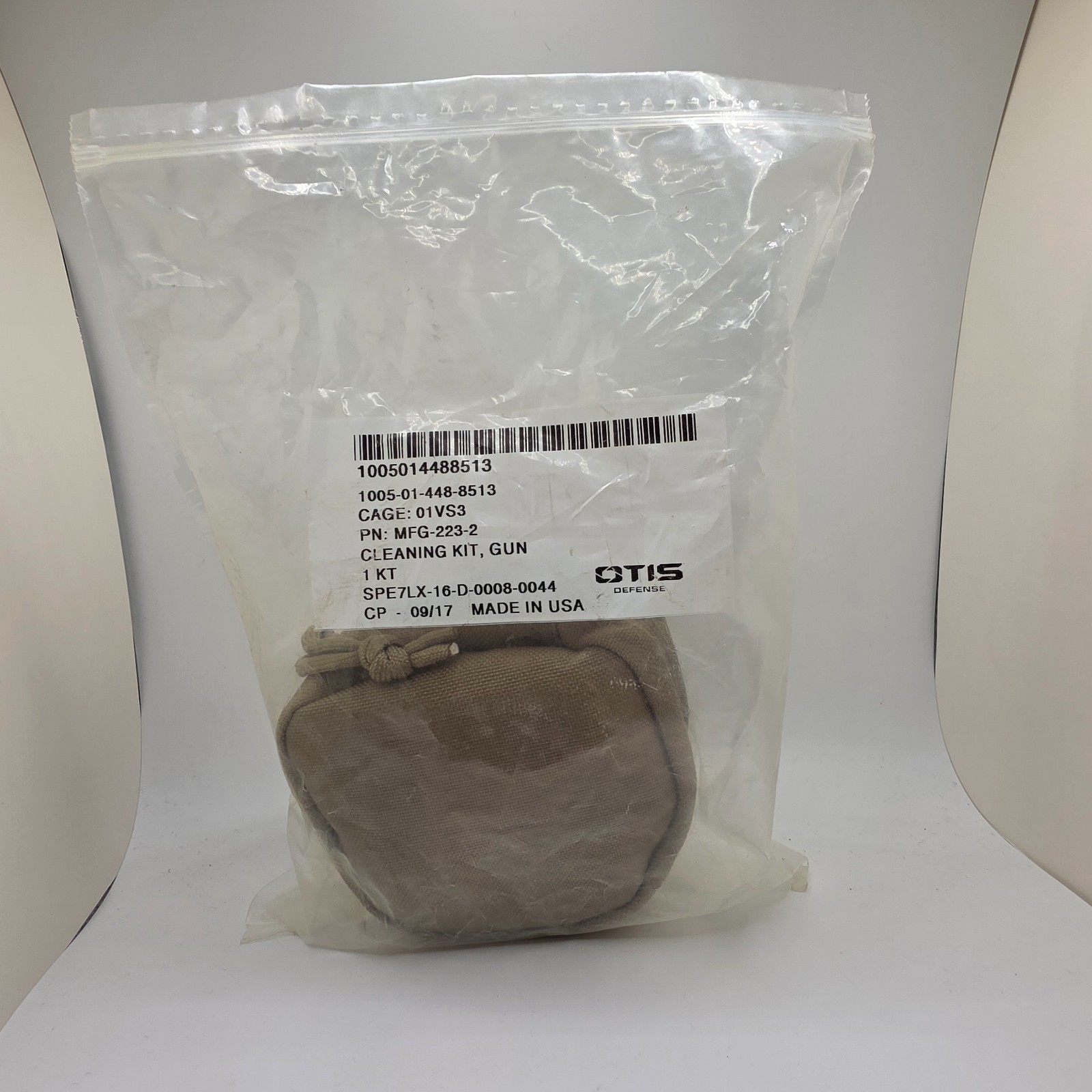 Otis Cleaning Kit 5.56mm 223 NSN 1005-01-448-8513 USGI Military Molle Pouch New