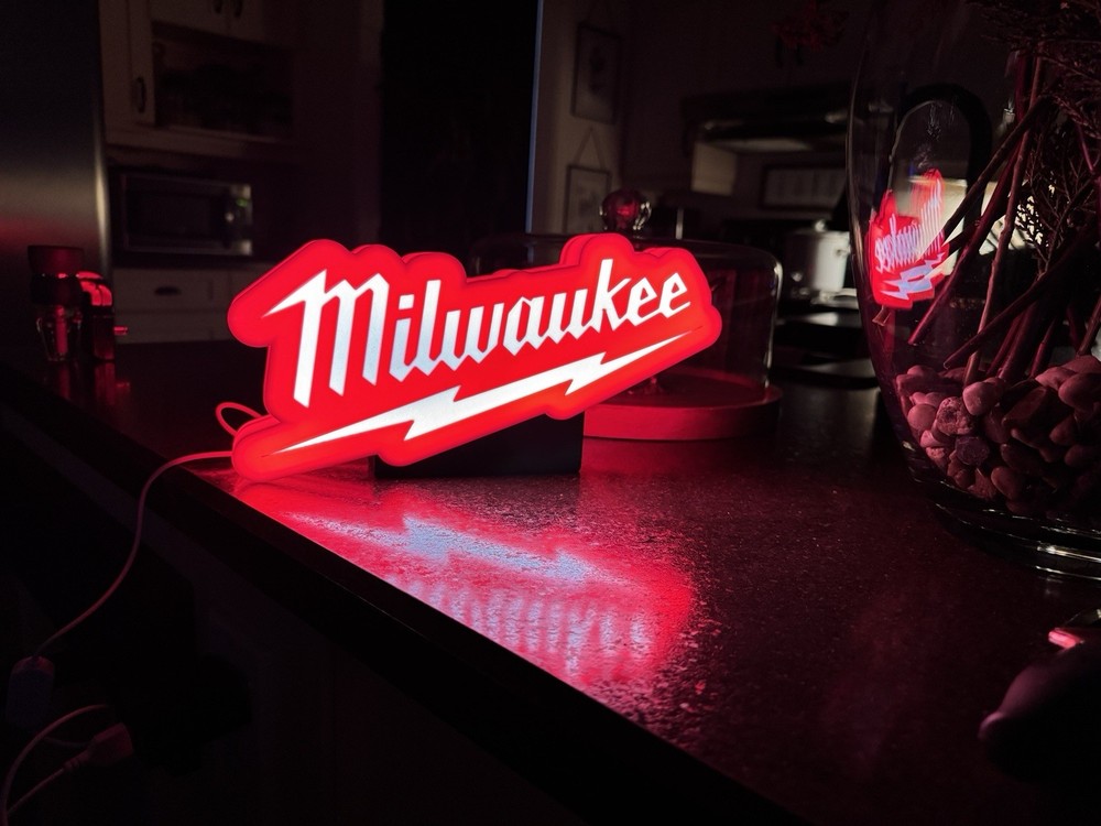 Milwaukee Light Up Sign