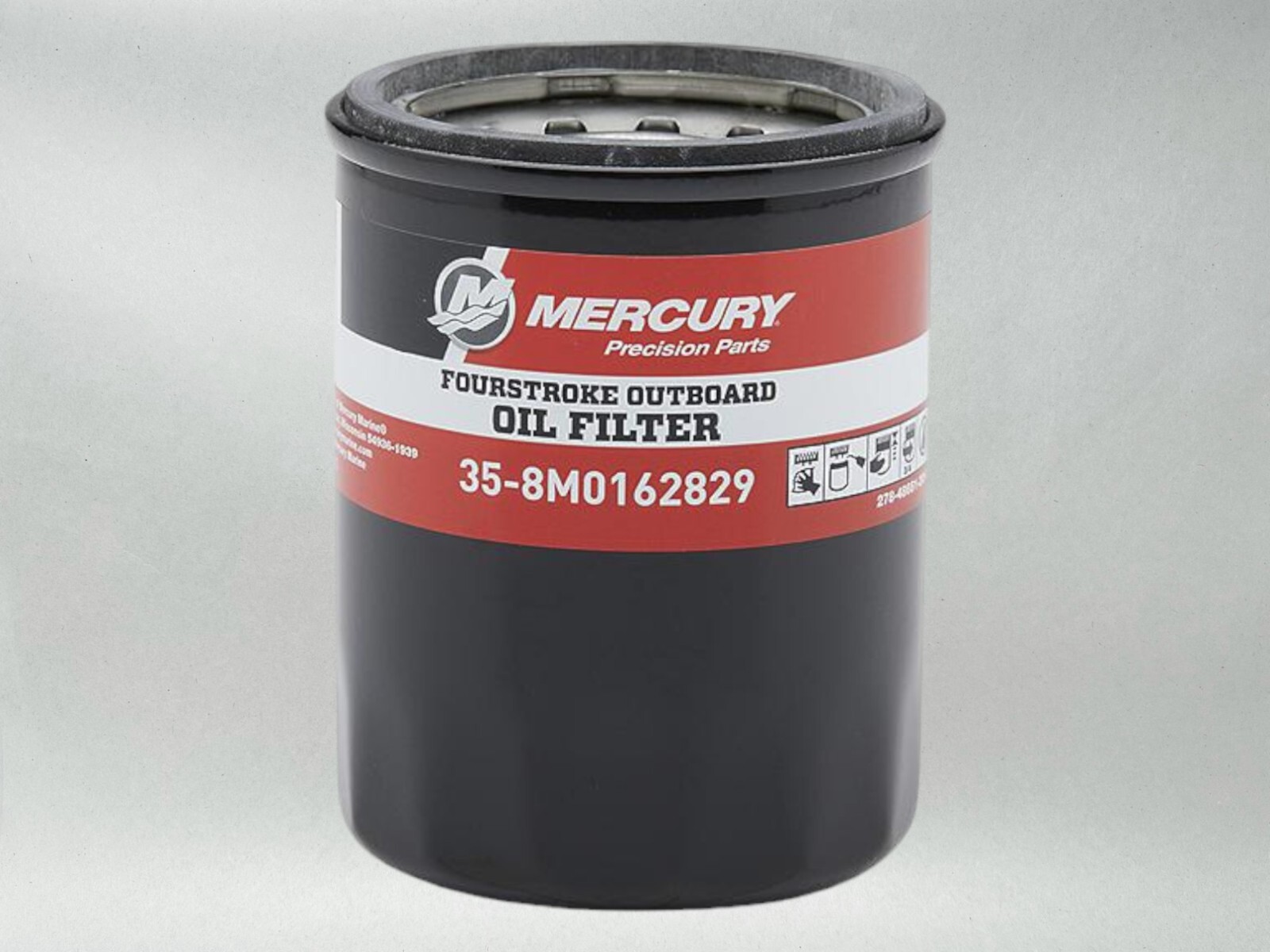 Mercury OEM Outboard Oil Filter for Mercury 25-115hp 8M0162829
