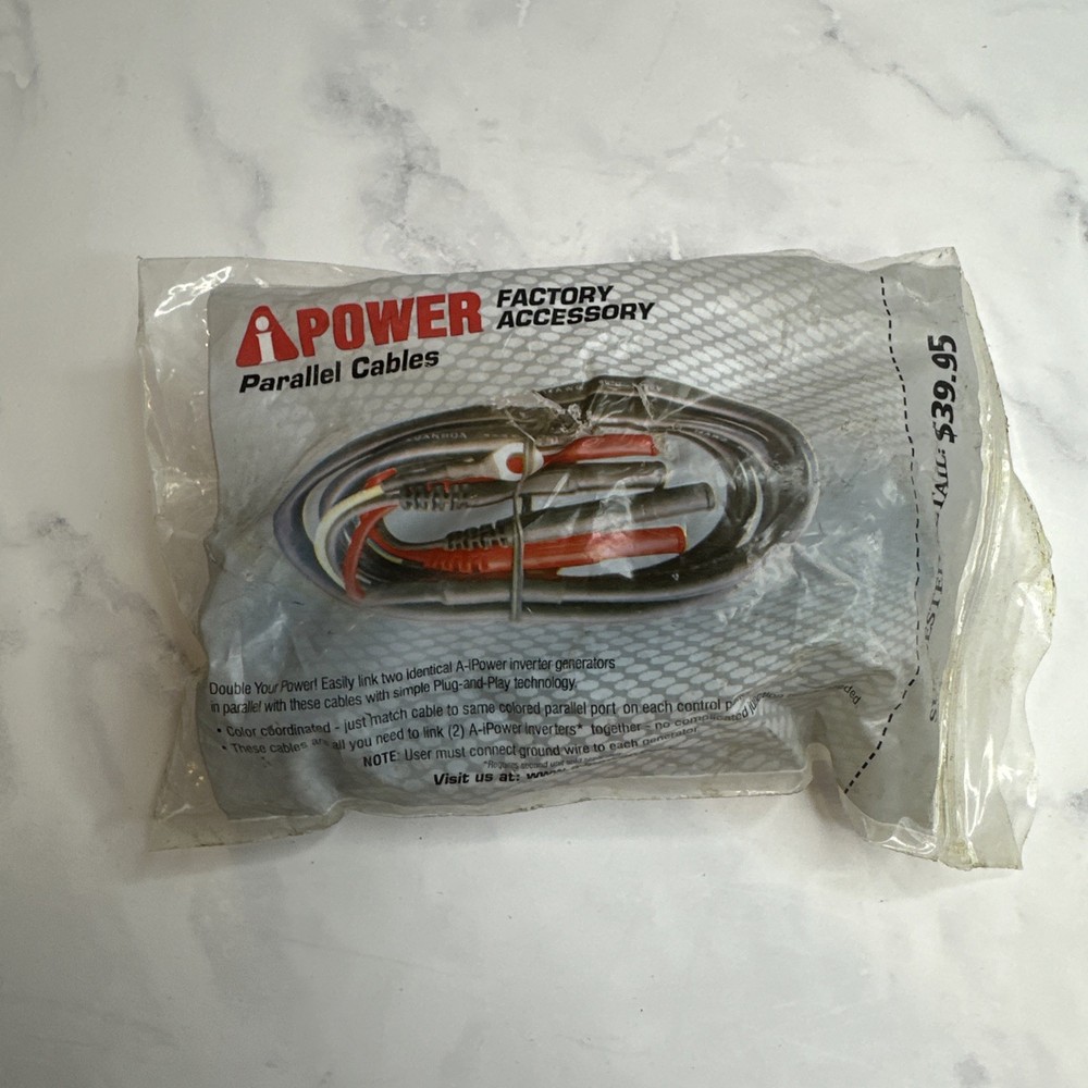 A-ipower generator factor accessory- parralel cables