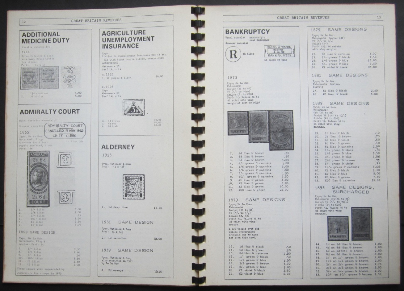 J. Barefoot Ltd - British Commonwealth Revenues, Stamp Catalogue 1983.