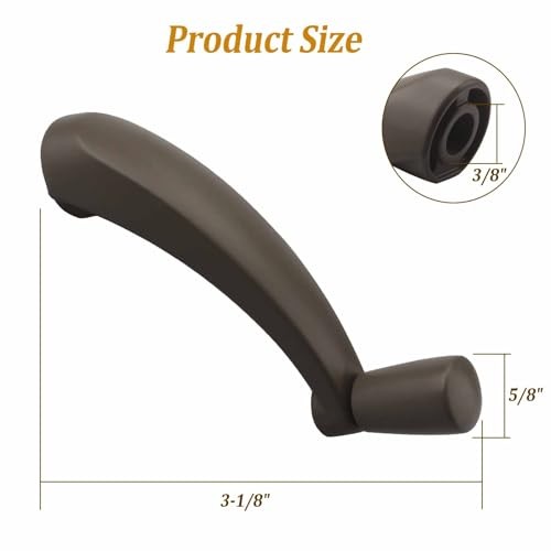 3/8" Window Crank Handle Replacement for Andersen Classic Series Window