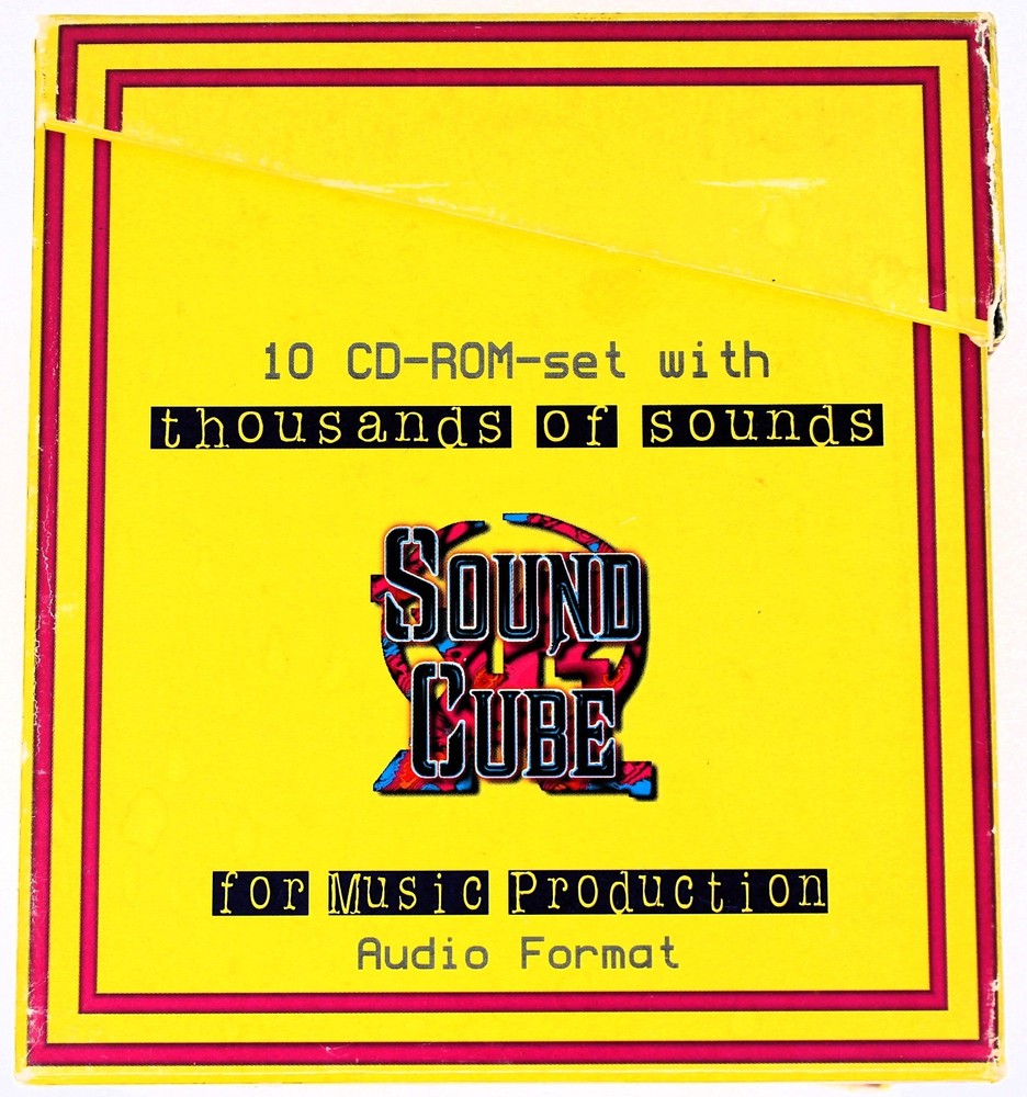 Best Service Sound Cube Audio Format Sample/Sound Library/Sampling 10 CD Box Set