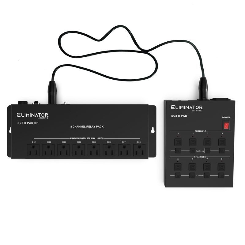 ADJ SC8 II PAD SYSTEM analog controller with 8 channels switchbox