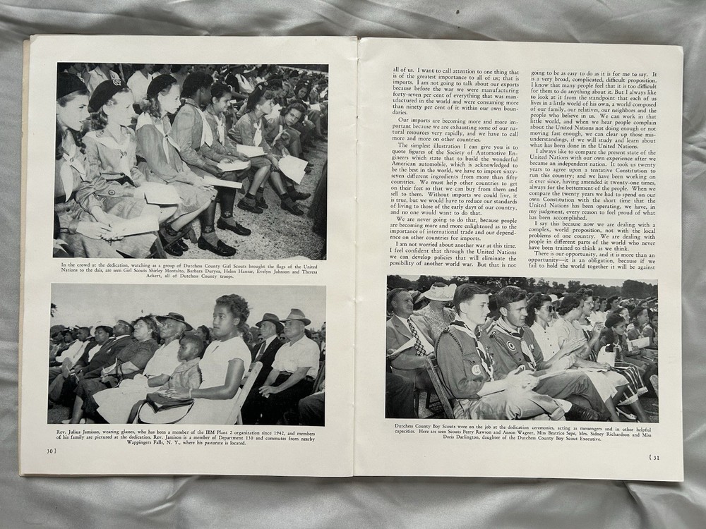 IBM - 1948 Dedicated To Progress 112 pg Book