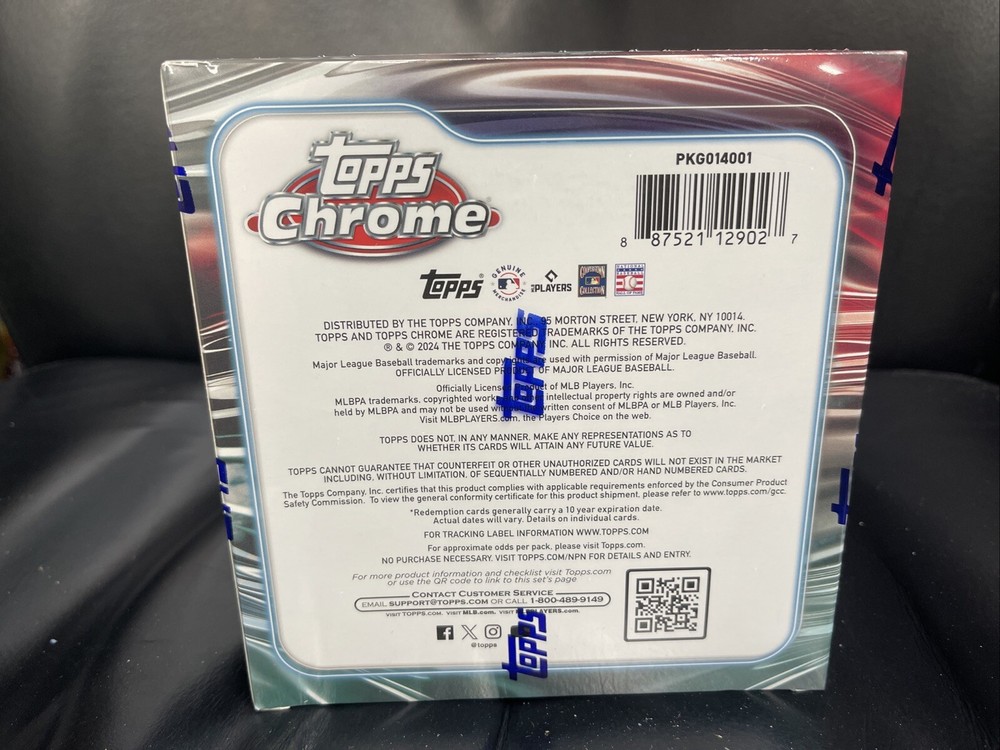 2024 topps chrome baseball Monster Box..