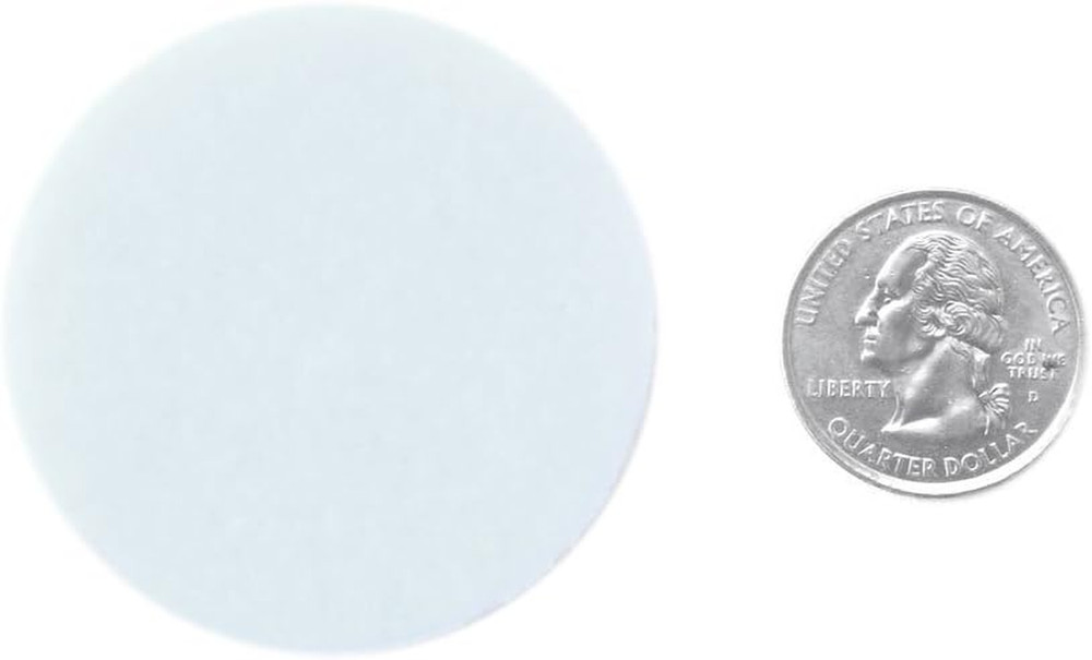 White Craft Felt Circles (2 Inch - 44pc)