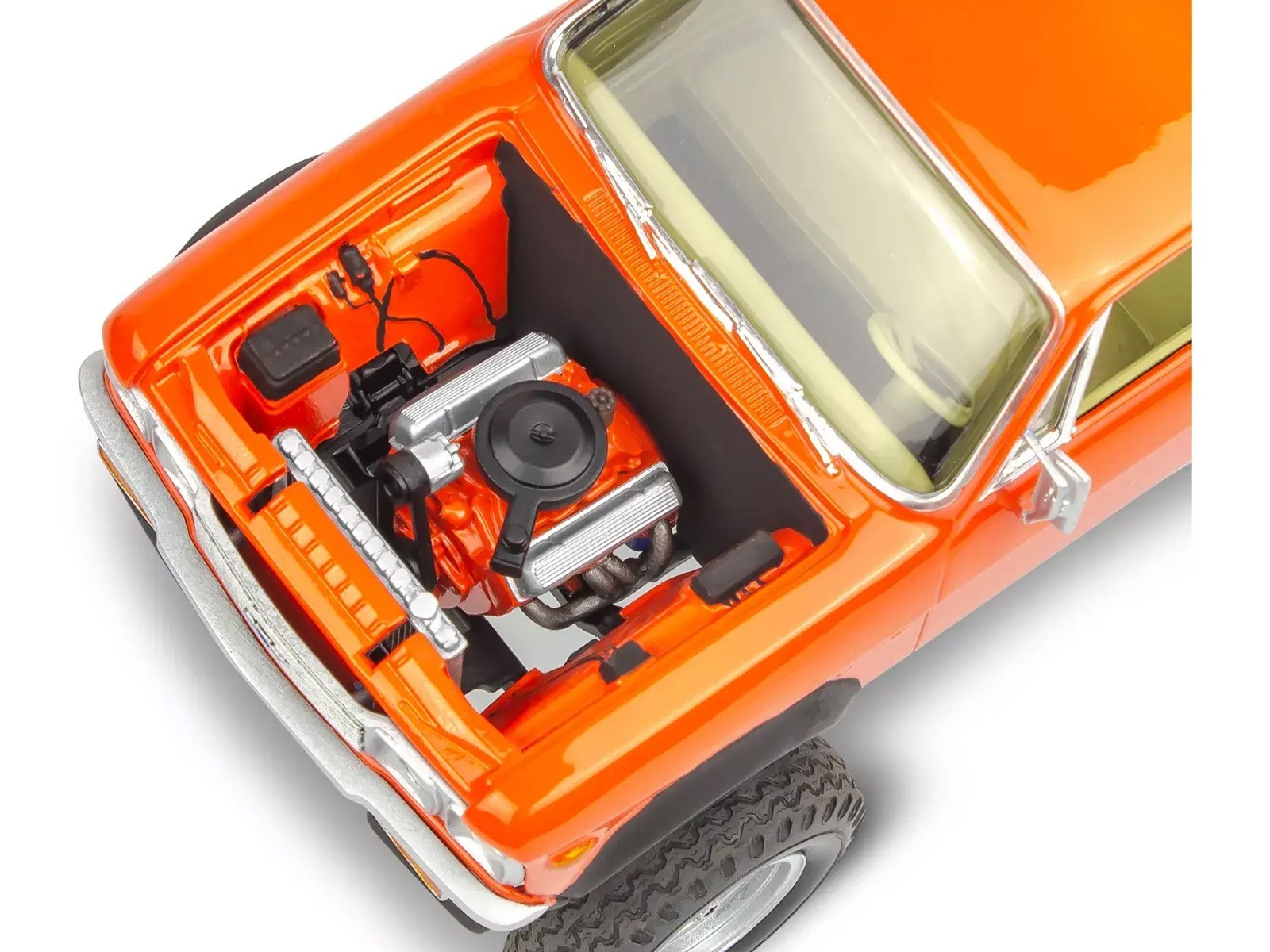 LEVEL 4 MODEL KIT CHEVROLET LUV 4X4 PICKUP HIGH ROLLER 1/24 BY REVELL 14576