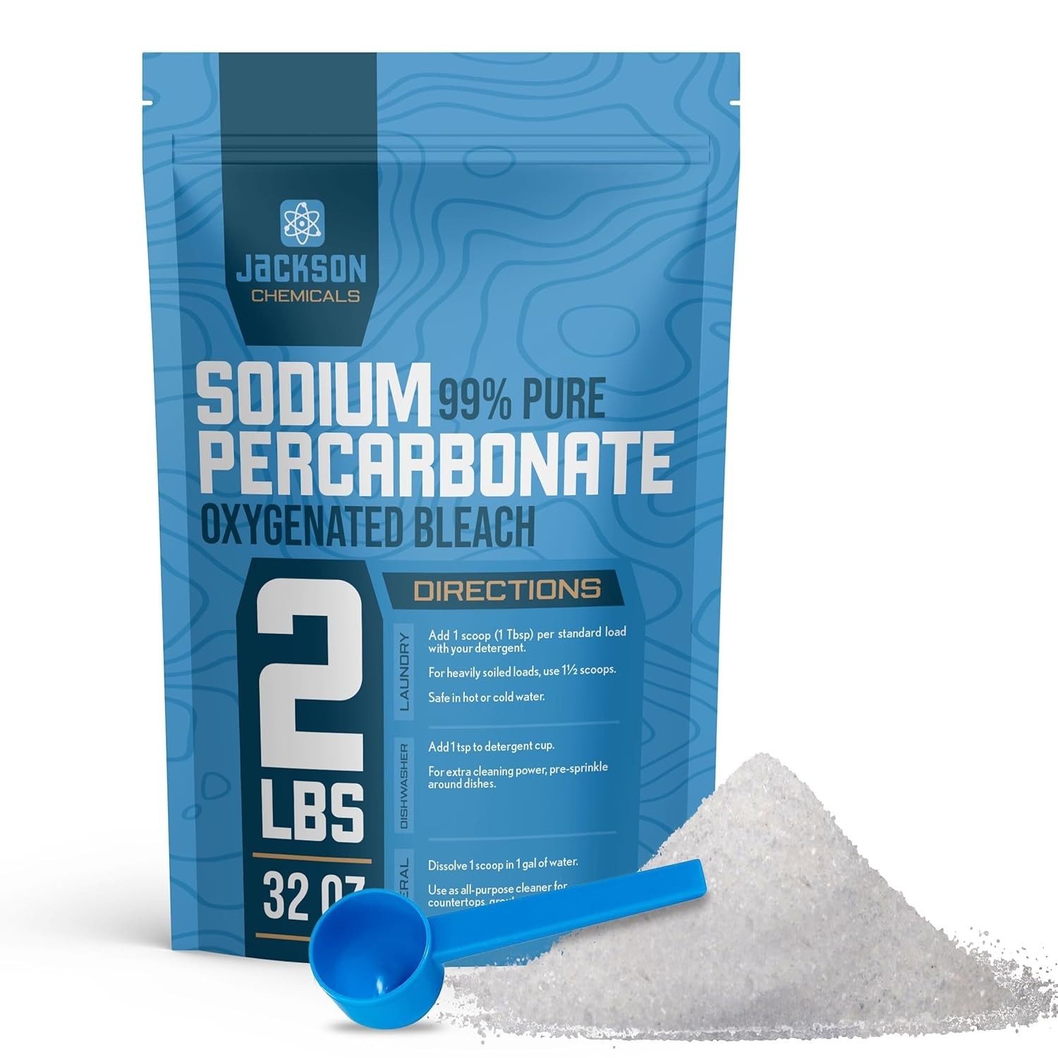 Sodium Percarbonate (2 lbs) with measuring spoon