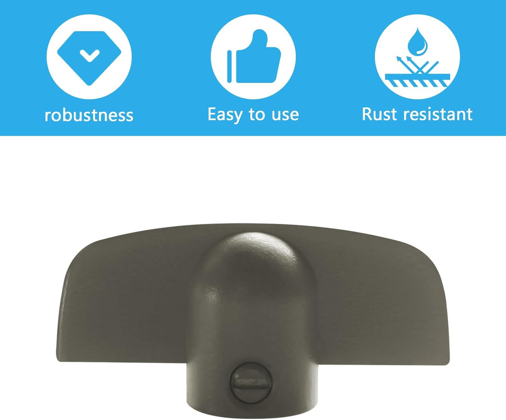 Window Crank Handle Replacement for Andersen Operator Handle, 3/8" T-Handle Ston