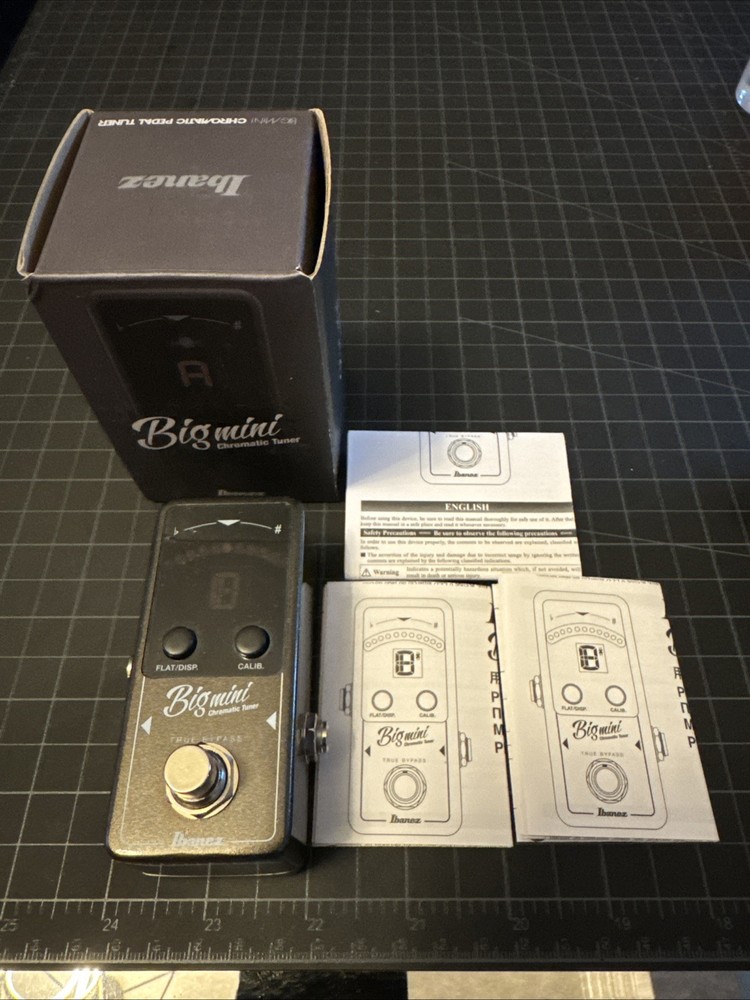 Ibanez BIGMINI Mini Chromatic Pedal Tuner
