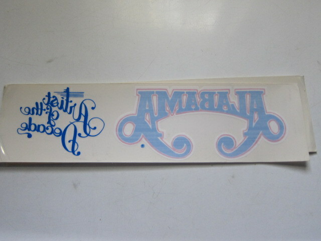 ALABAMA bumper sticker