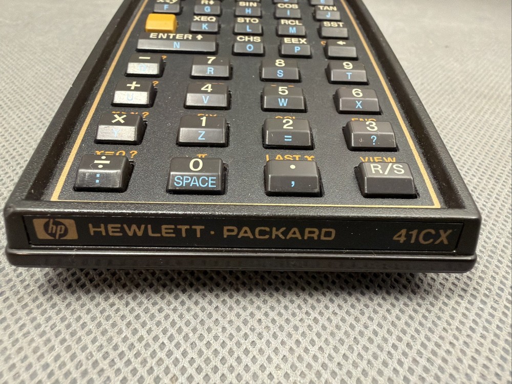 HP-41CX Calculator, Half Nut Version, Excellent Condition