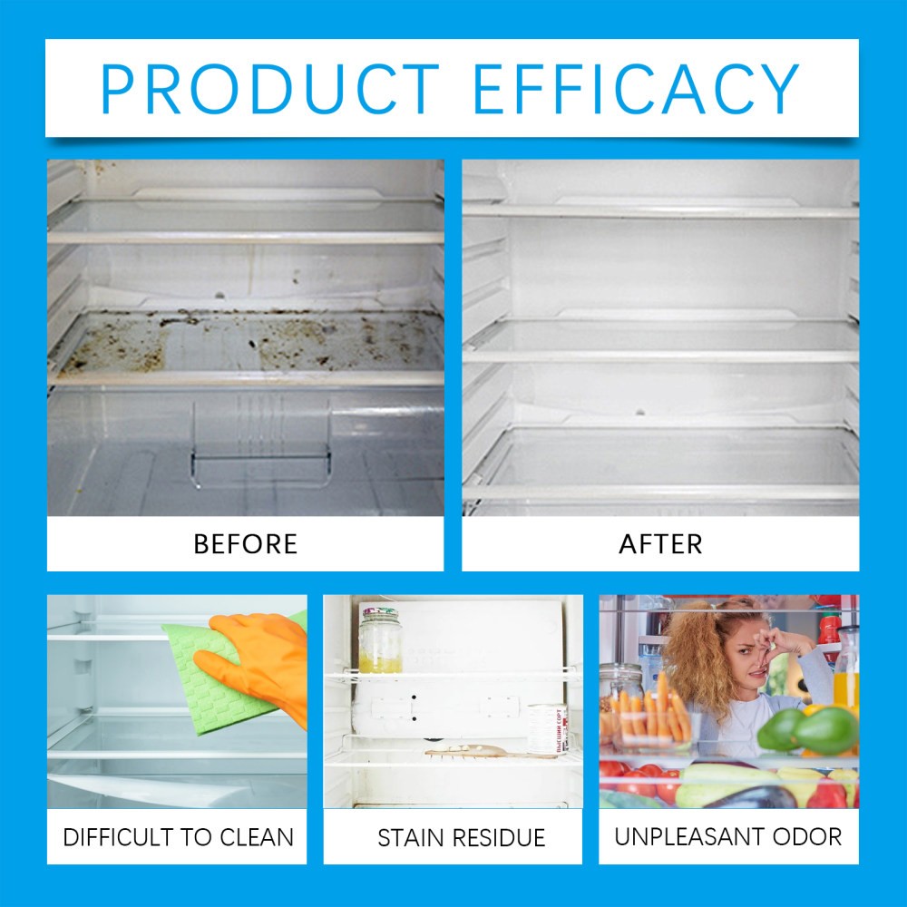 refrirator cleaning effervescent tablets kitchen refrirator