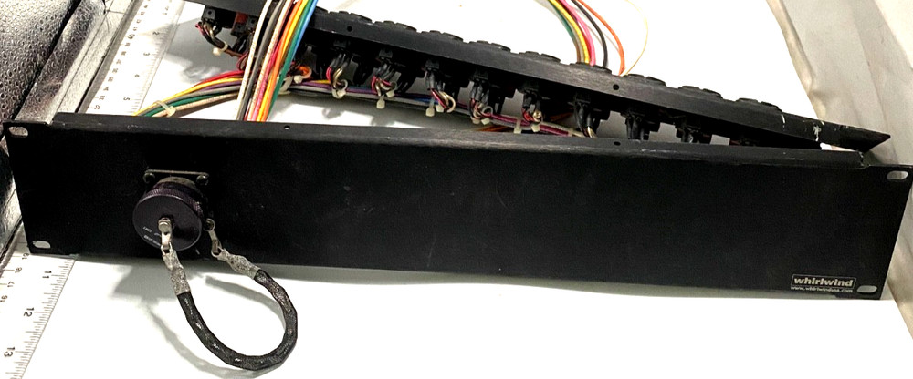 Whirlwind Lot of 2 Patch Panel Wired Covers Working