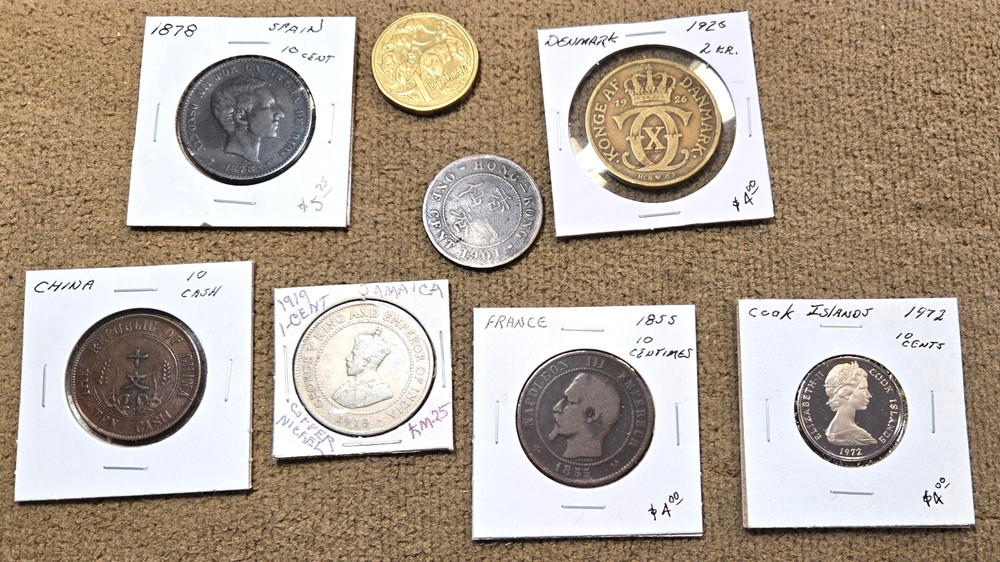 Small but interesting foreign lot