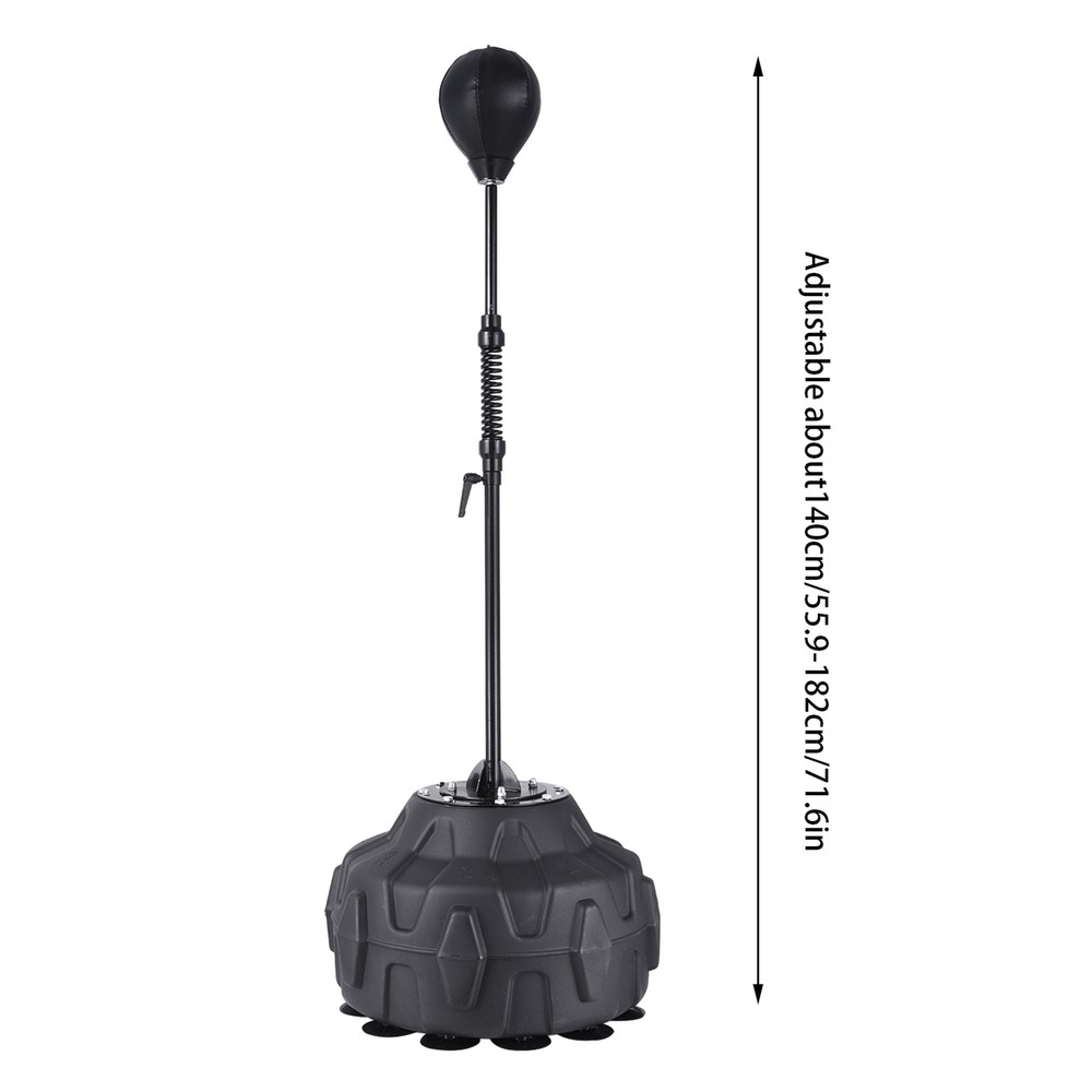 Punching Bag Freestanding Reflex Speed Boxing Bag Training Height Adjustable