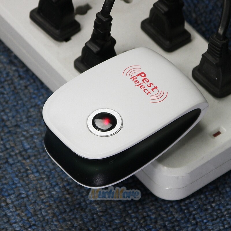 3PACK Ultrasonic Pest Reject Repeller Home Bed Bug Mites Spider Defender Roaches