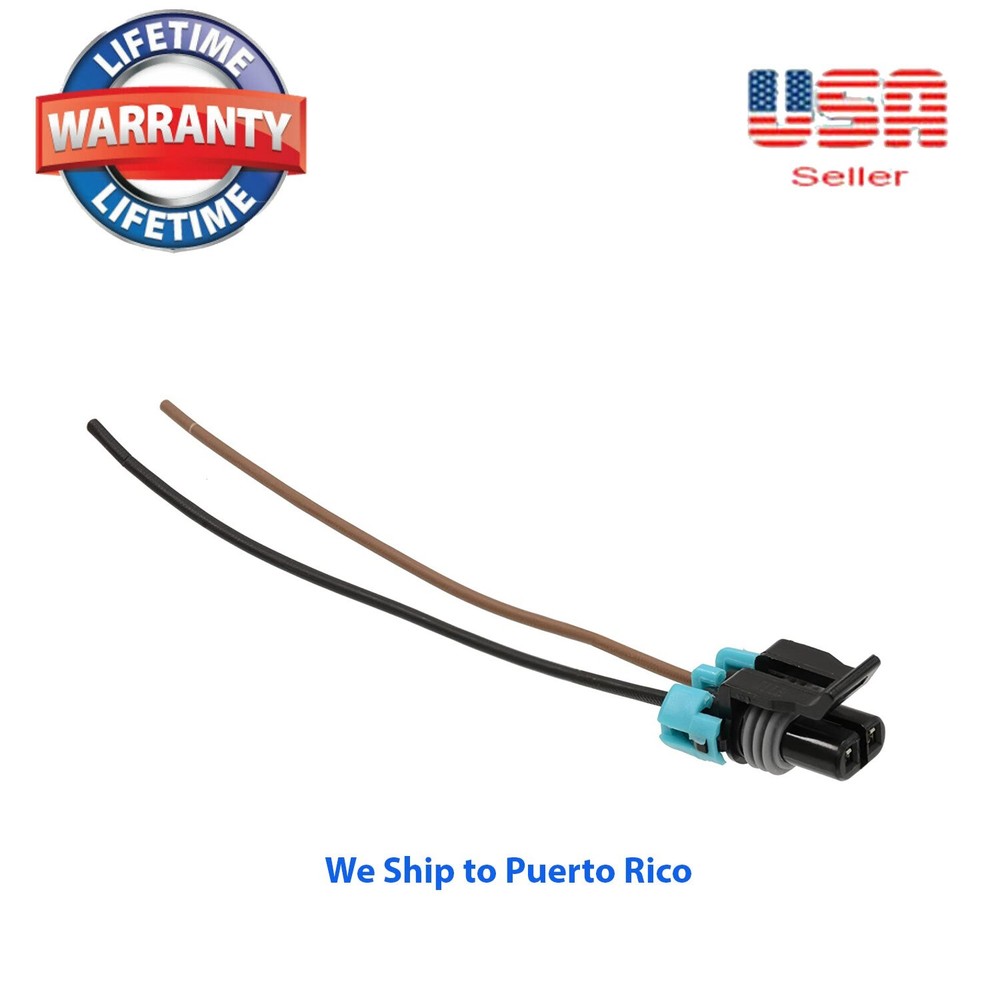 1 Connector for ABS Wheel Speed Sensor Front Right or Left Fit: GM VEHICLES