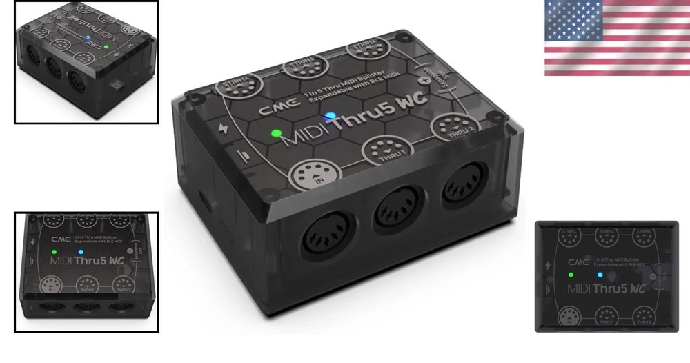MIDI Thru5 - Optocoupler Technology for Error-Free Sync