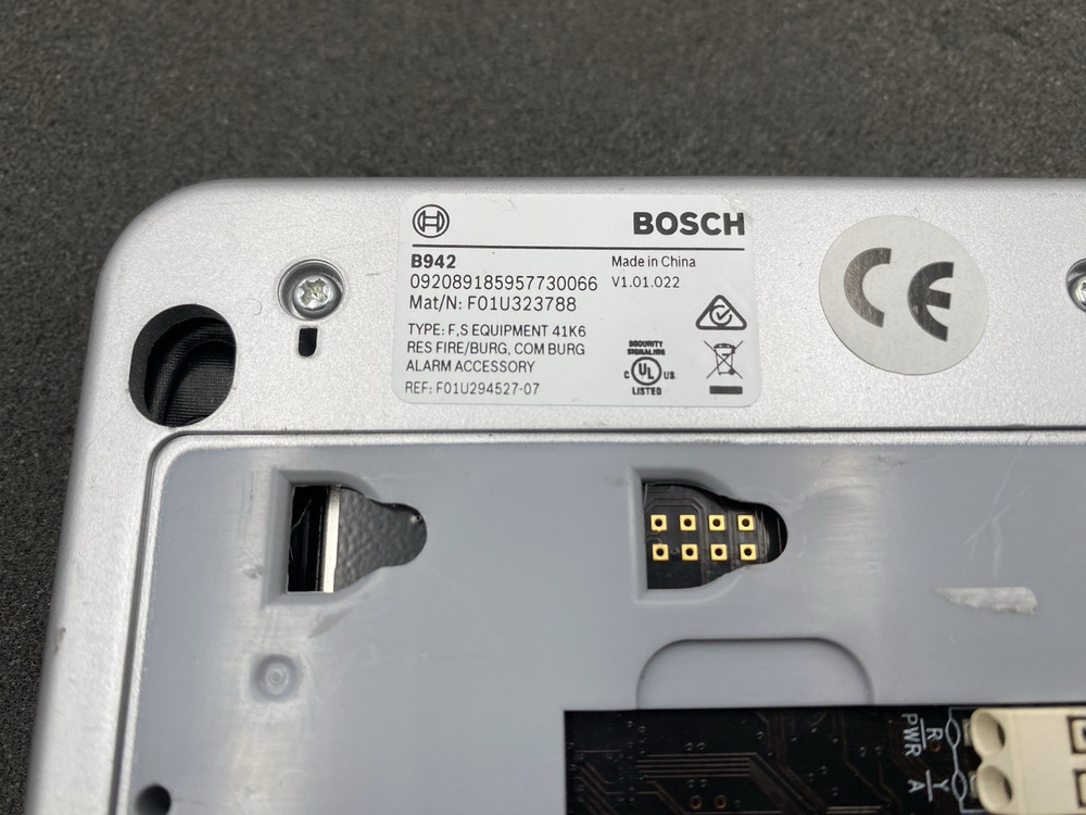 Bosch B942 Touch Screen Keypad Black