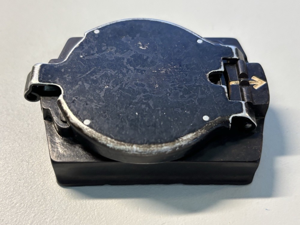 German WWI! Black Bakelite March Compass