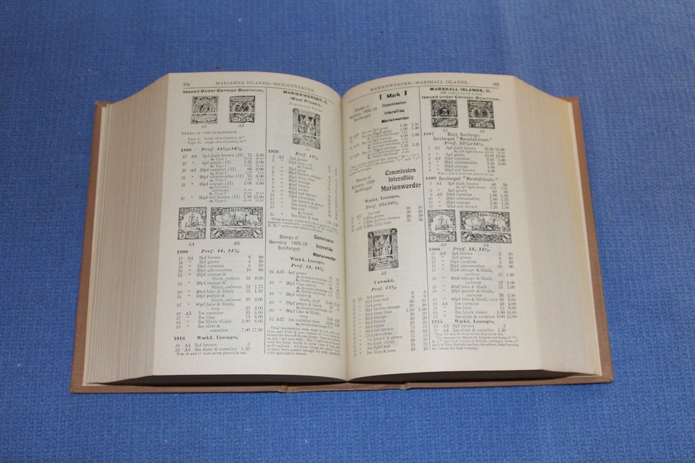 Scott Standard Postage Stamp Catalogue 1926 BlueLakeStamps Solid Fun to search